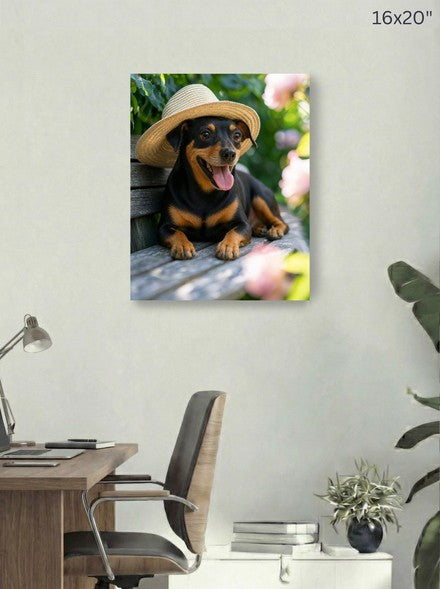 Canvas 16x20 room mockup