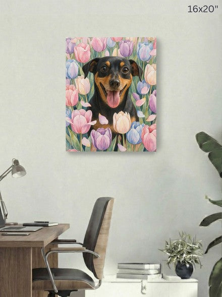 Canvas 16x20 room mockup