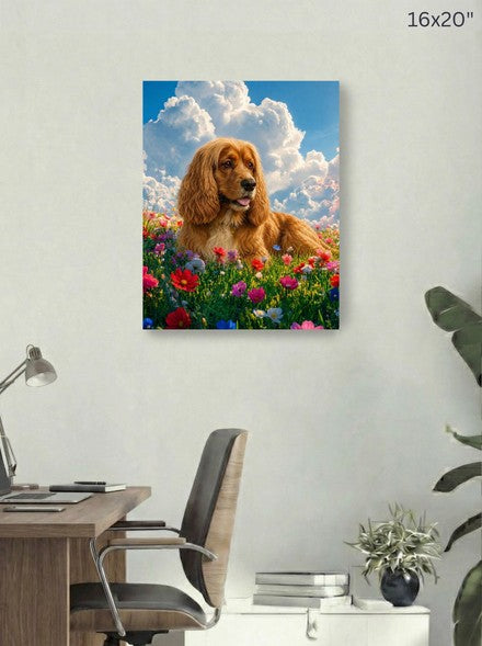 Canvas 16x20 room mockup