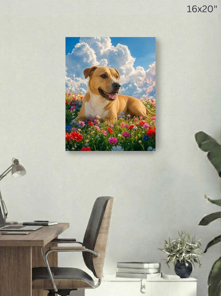 Canvas 16x20 room mockup