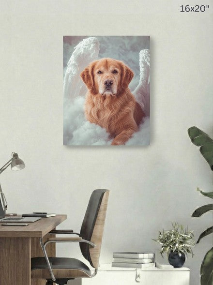 Canvas 16x20 room mockup