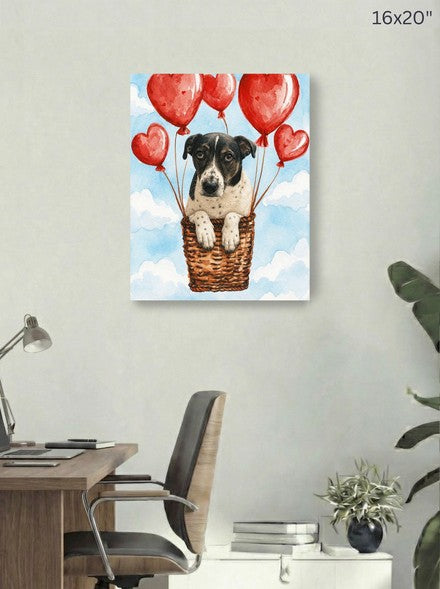 Canvas 16x20 room mockup