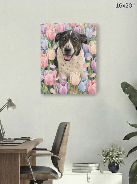 Canvas 16x20 room mockup