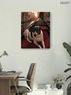 Canvas 16x20 room mockup