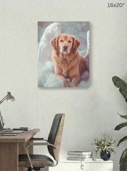 Canvas 16x20 room mockup