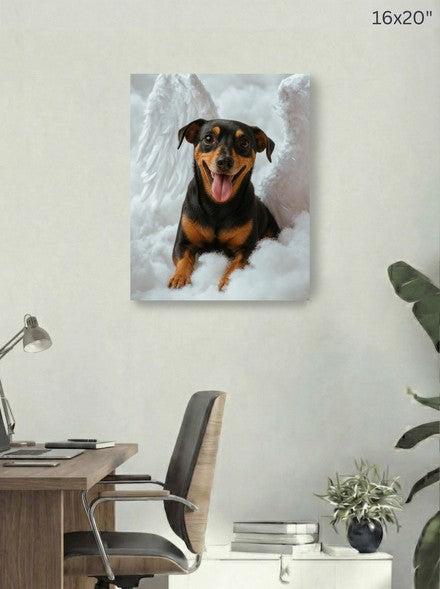 Canvas 16x20 room mockup