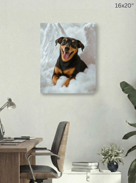 Canvas 16x20 room mockup