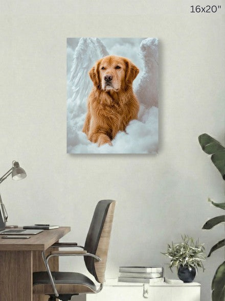 Canvas 16x20 room mockup