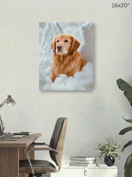 Canvas 16x20 room mockup
