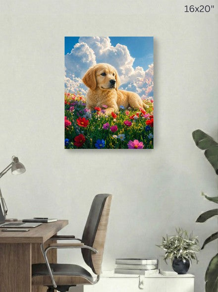 Canvas 16x20 room mockup