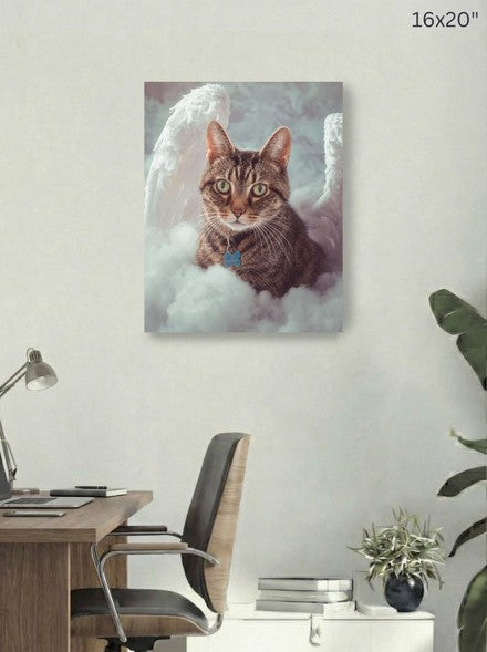 Canvas 16x20 room mockup