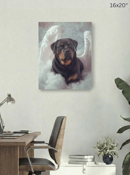 Canvas 16x20 room mockup