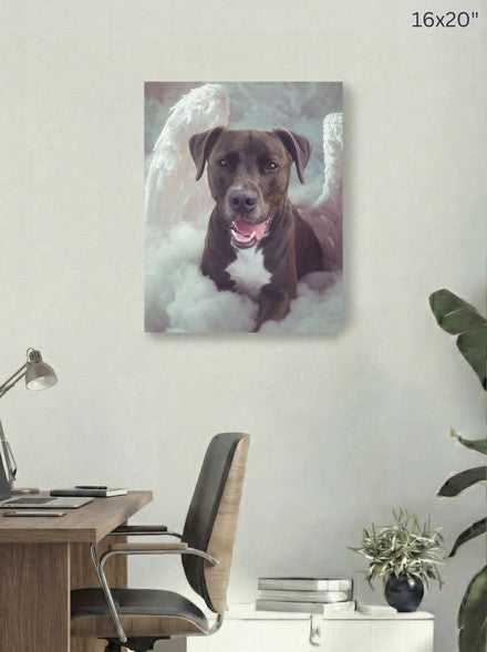 Canvas 16x20 room mockup