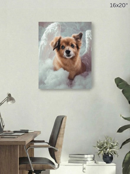 Canvas 16x20 room mockup