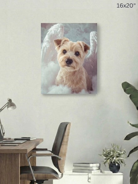 Canvas 16x20 room mockup