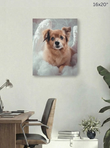 Canvas 16x20 room mockup
