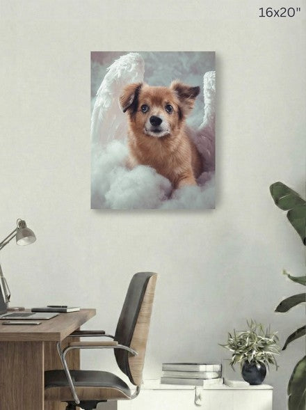 Canvas 16x20 room mockup