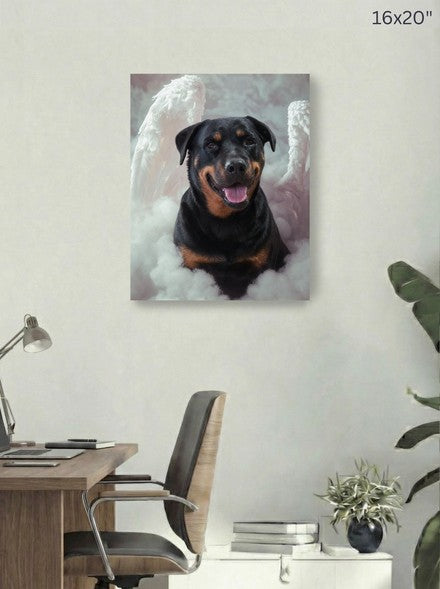 Canvas 16x20 room mockup