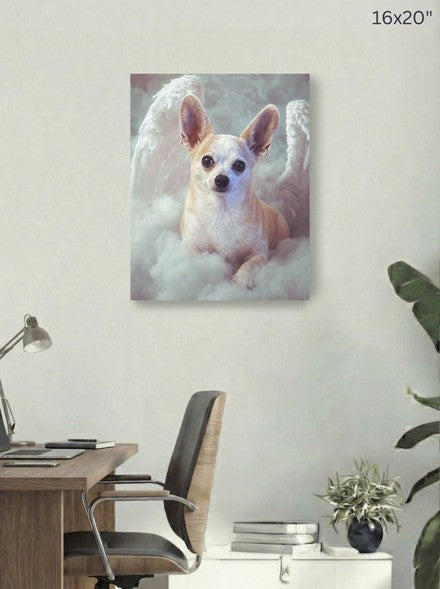 Canvas 16x20 room mockup