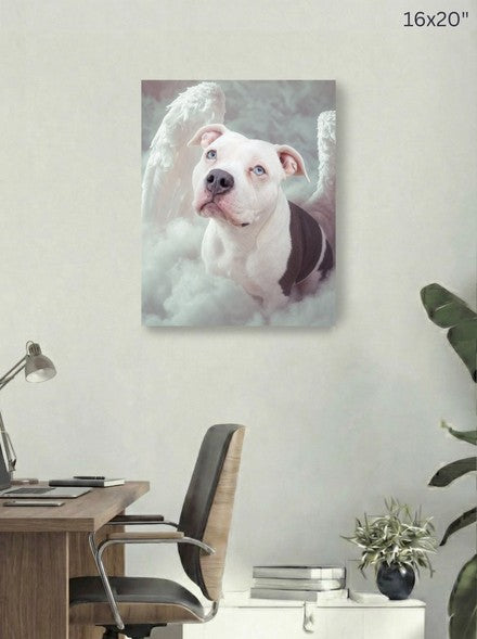 Canvas 16x20 room mockup
