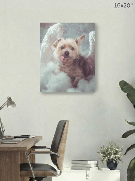 Canvas 16x20 room mockup