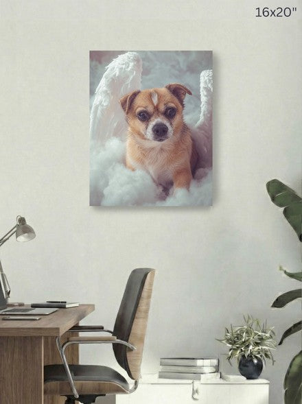 Canvas 16x20 room mockup