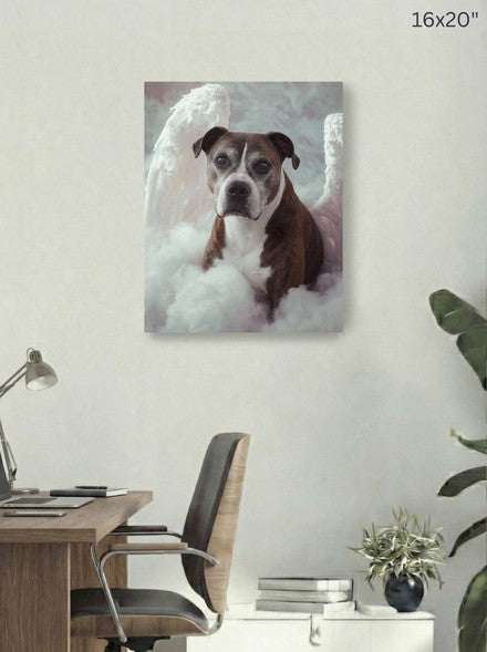 Canvas 16x20 room mockup