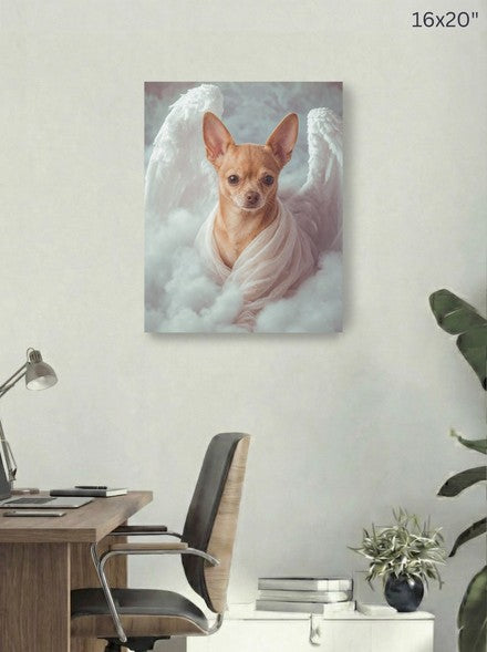 Canvas 16x20 room mockup