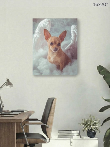 Canvas 16x20 room mockup