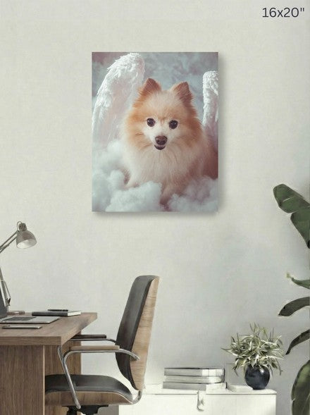 Canvas 16x20 room mockup