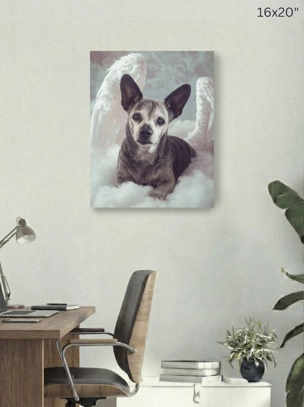 Canvas 16x20 room mockup