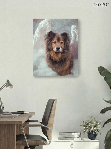 Canvas 16x20 room mockup