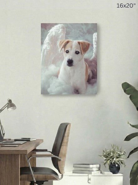 Canvas 16x20 room mockup