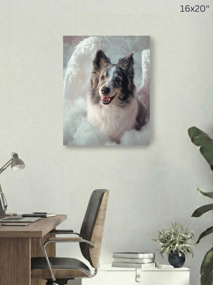 Canvas 16x20 room mockup