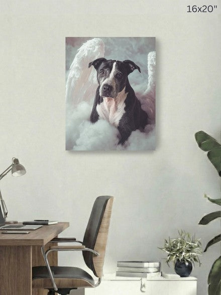 Canvas 16x20 room mockup