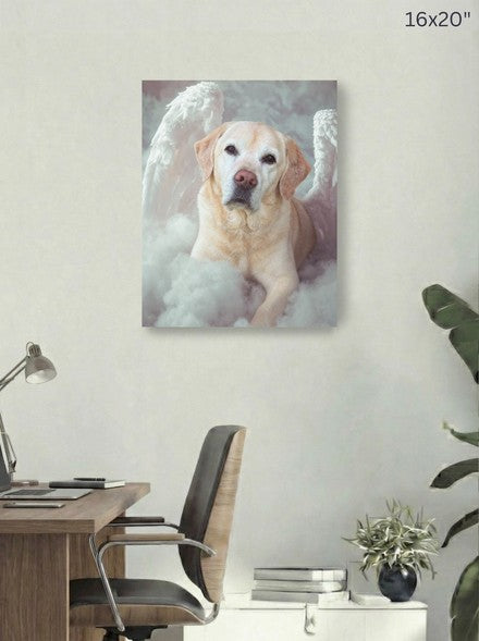 Canvas 16x20 room mockup
