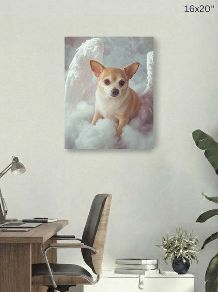 Canvas 16x20 room mockup
