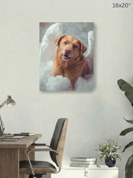 Canvas 16x20 room mockup