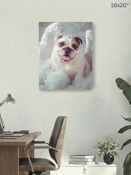 Canvas 16x20 room mockup
