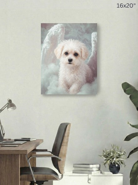 Canvas 16x20 room mockup