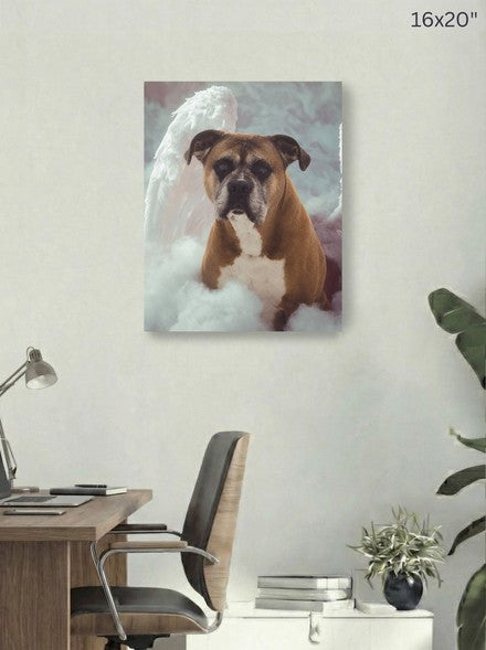 Canvas 16x20 room mockup