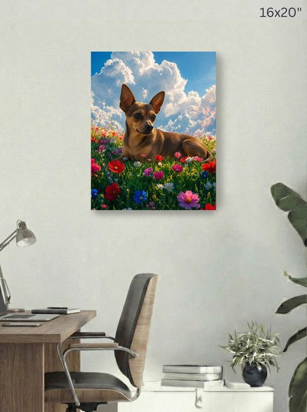 Canvas 16x20 room mockup
