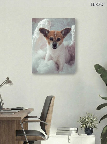 Canvas 16x20 room mockup