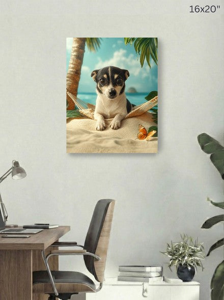 Canvas 16x20 room mockup