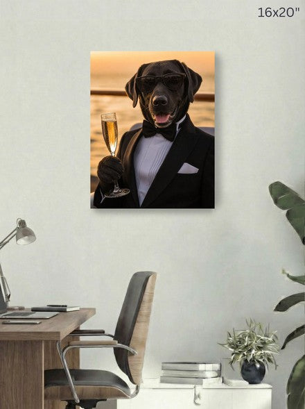 Canvas 16x20 room mockup