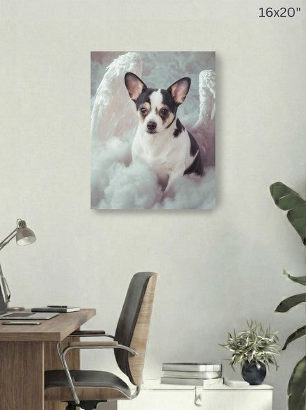 Canvas 16x20 room mockup