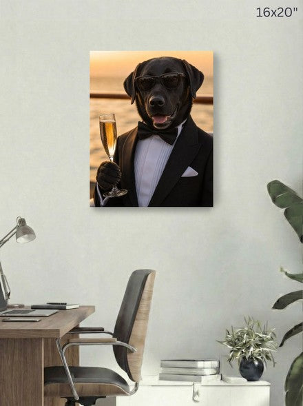 Canvas 16x20 room mockup