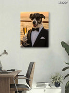 Canvas 16x20 room mockup