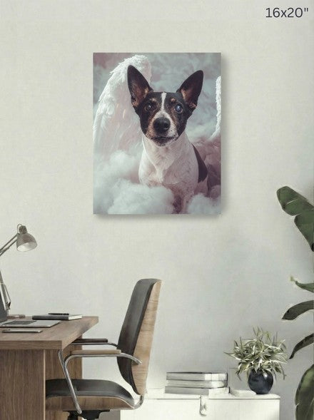 Canvas 16x20 room mockup
