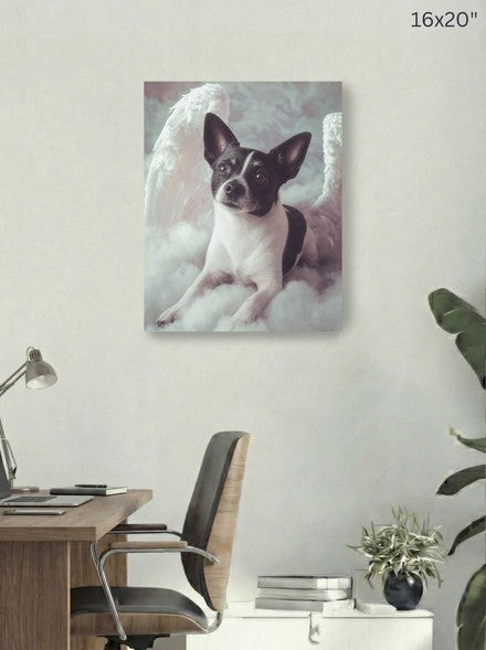 Canvas 16x20 room mockup